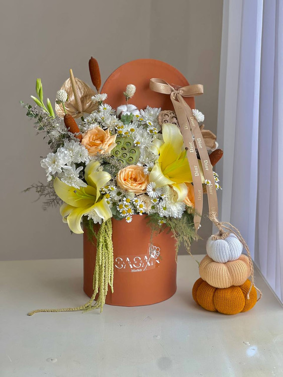 خرید باکس گل لیندا - گل ساسان گلفروشی رشت