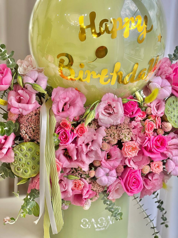 خرید باکس گل پسته - گل ساسان گلفروشی رشت