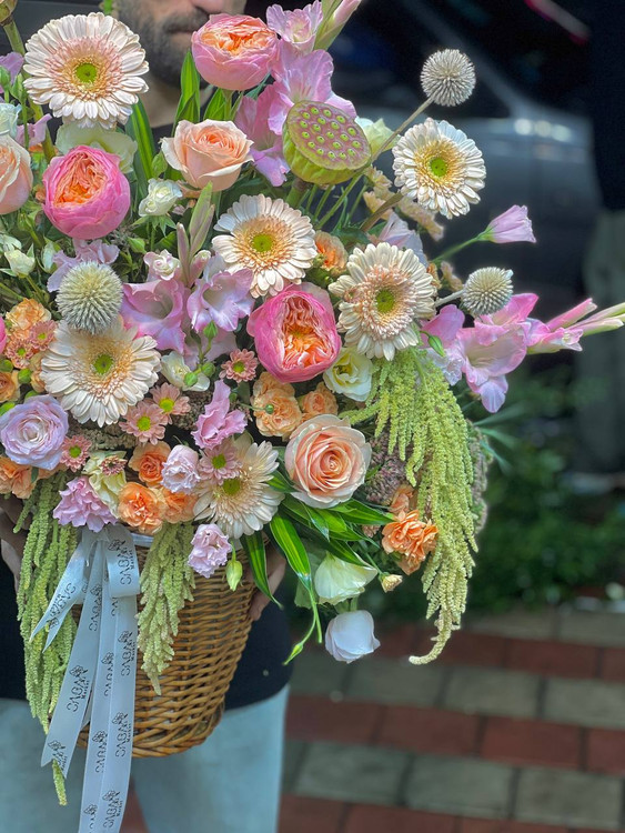 خرید بسکت بوهمی - گل ساسان گلفروشی رشت