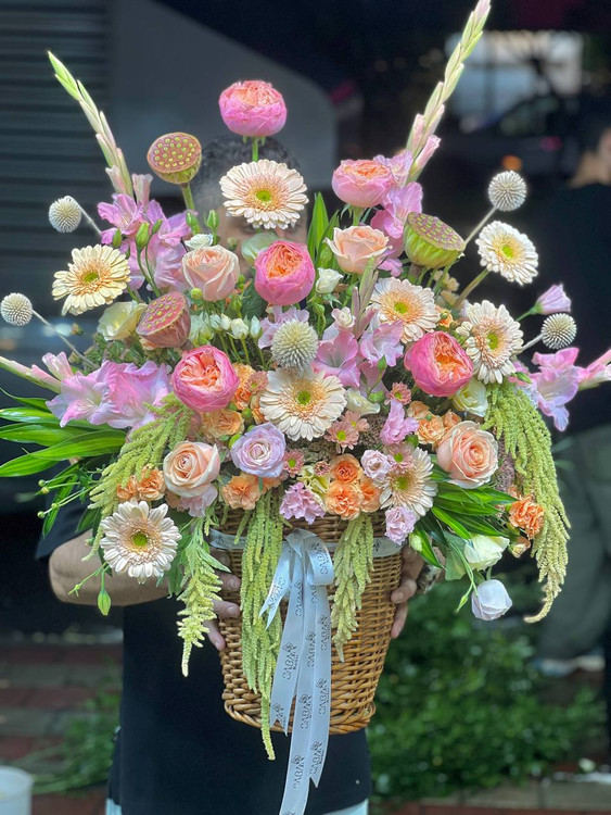 خرید بسکت بوهمی - گل ساسان گلفروشی رشت