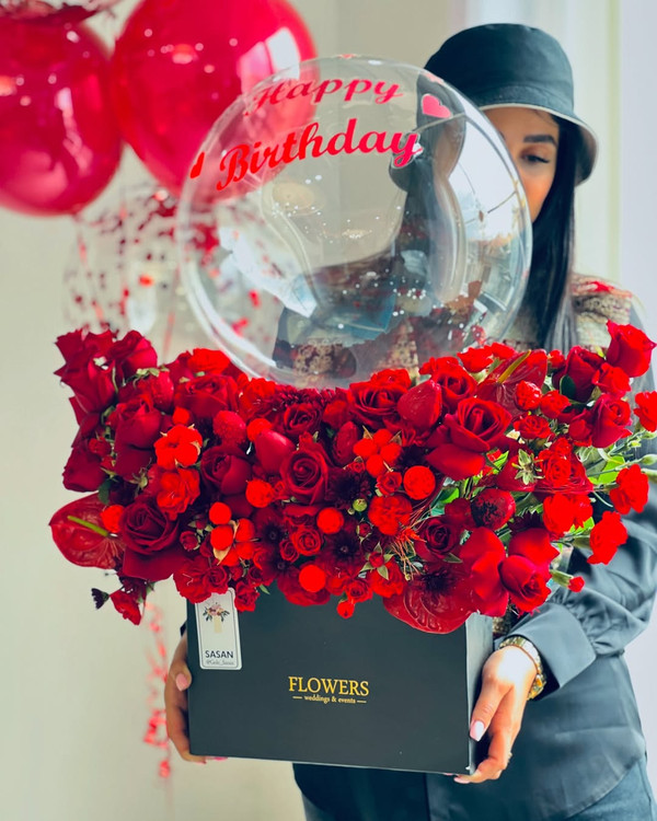 خرید پکیج توت فرنگی شکلاتی - گل ساسان گلفروشی رشت