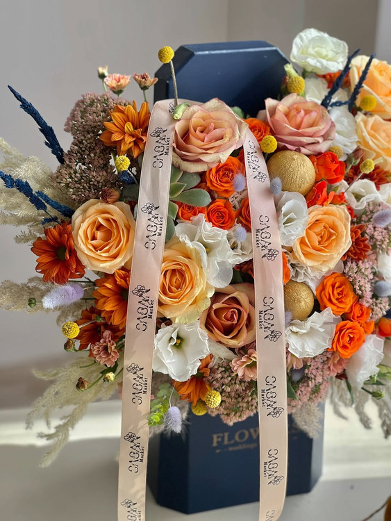 خرید باکس پاییزی دلربا - گل ساسان گلفروشی رشت