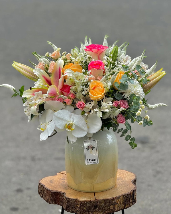 خرید جار گل یاسمن - گل ساسان گلفروشی رشت