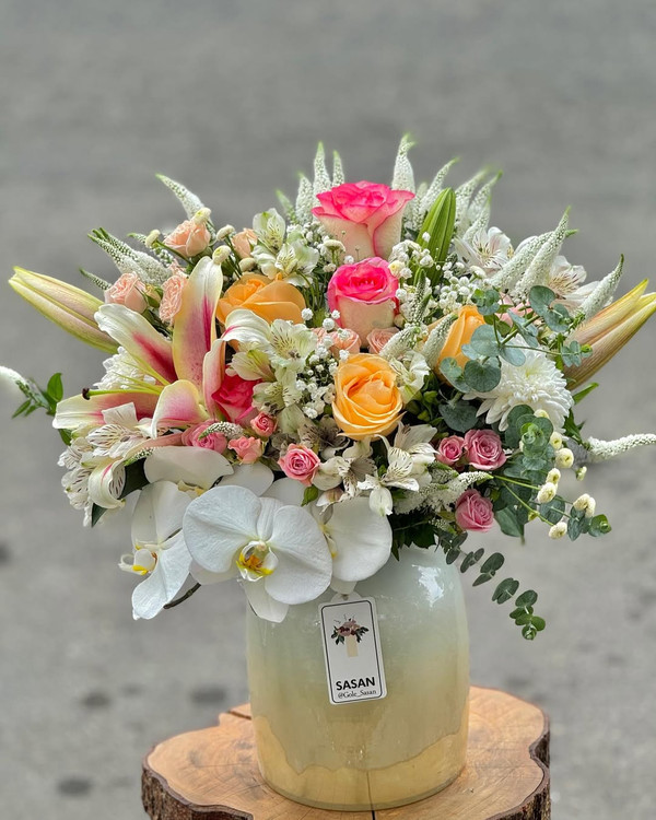 خرید جار گل یاسمن - گل ساسان گلفروشی رشت