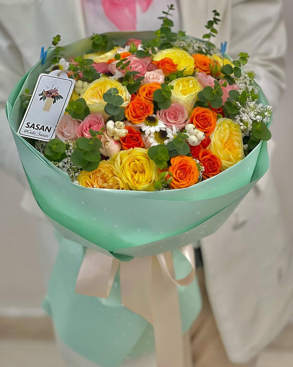 خرید بوکت فانتزی - گل ساسان گلفروشی رشت