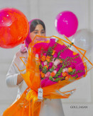 خرید دسته گل رنگارنگ - گل ساسان گلفروشی رشت