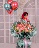 خرید دسته گل مرجان - گل ساسان گلفروشی رشت