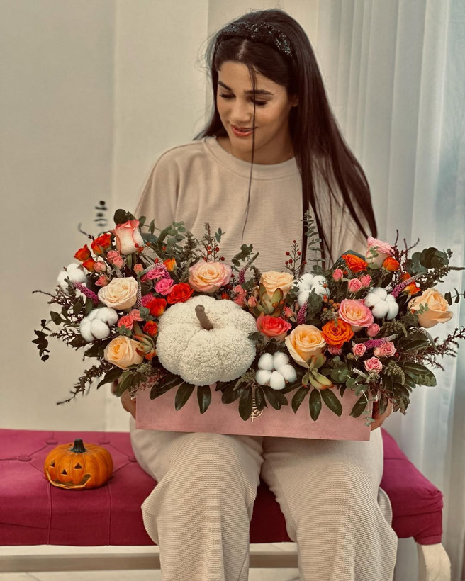 خرید باکس گل کدو - گل ساسان گلفروشی رشت