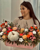 خرید باکس گل کدو - گل ساسان گلفروشی رشت