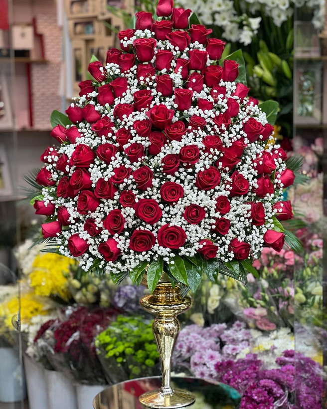 خرید جام گل سناتور - گل ساسان گلفروشی رشت