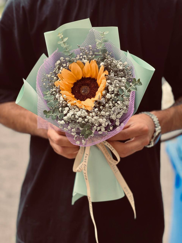 خرید دسته گل افشان - گل ساسان گلفروشی رشت
