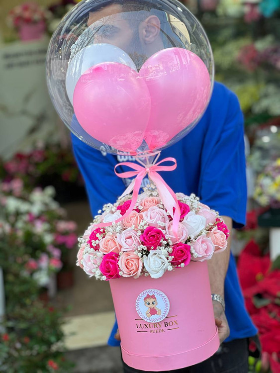 خرید باکس گل دلسا - گل ساسان گلفروشی رشت