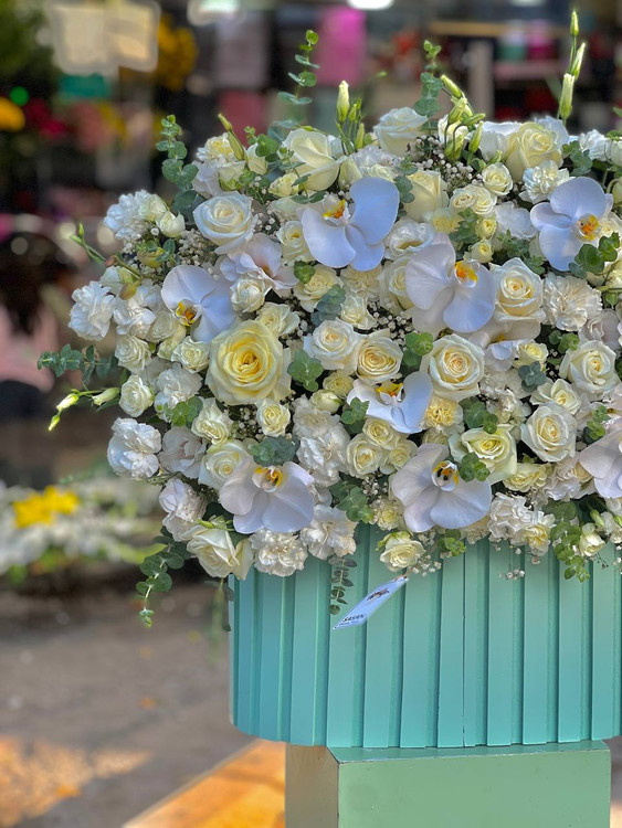 خرید باکس گل مهلا - گل ساسان گلفروشی رشت