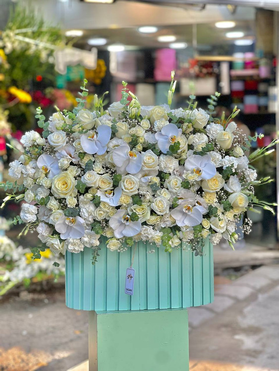 خرید باکس گل مهلا - گل ساسان گلفروشی رشت