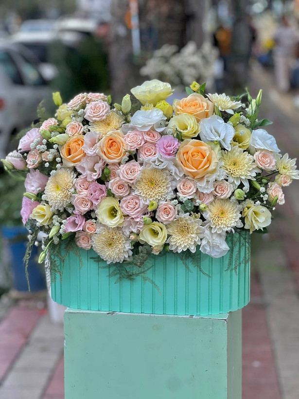 خرید باکس گل خزال - گل ساسان گلفروشی رشت