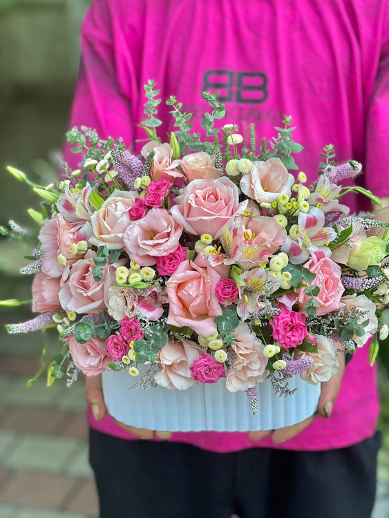 خرید باکس گل مرسیا - گل ساسان گلفروشی رشت