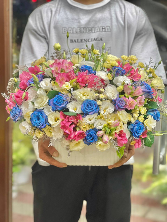 خرید باکس گل میسا - گل ساسان گلفروشی رشت