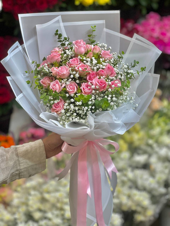 خرید دسته گل شیما - گل ساسان گلفروشی رشت