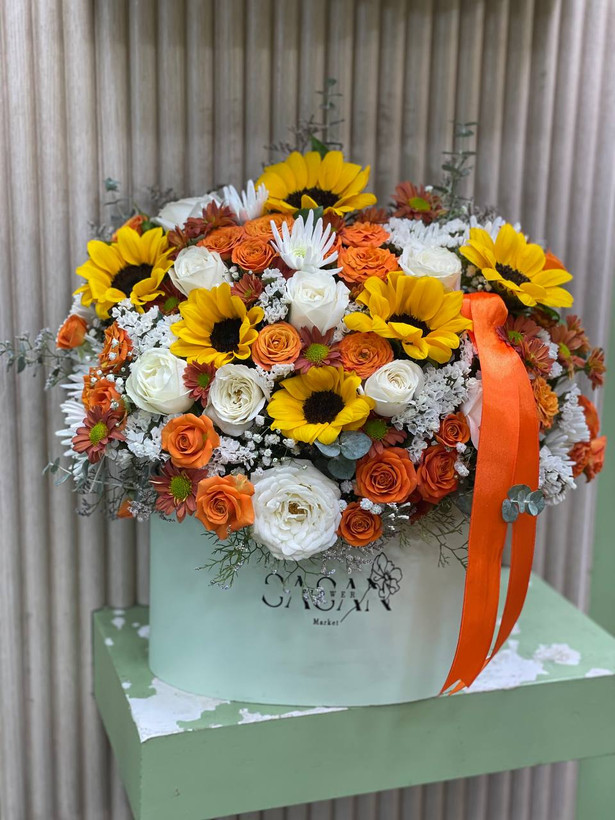 خرید باکس گل دلانا - گل ساسان گلفروشی رشت