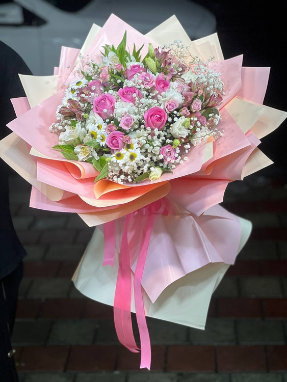 خرید دسته گل آنا - گل ساسان گلفروشی رشت