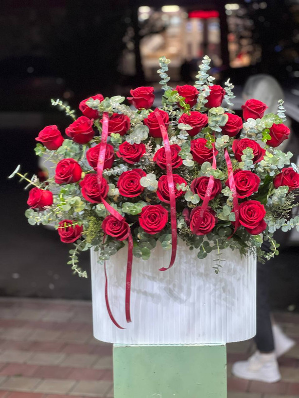 خرید باکس گل ارمغان - گل ساسان گلفروشی رشت