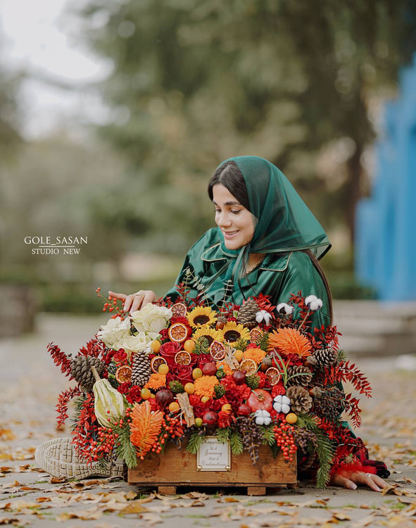 خرید باکس گل سویل - گل ساسان گلفروشی رشت