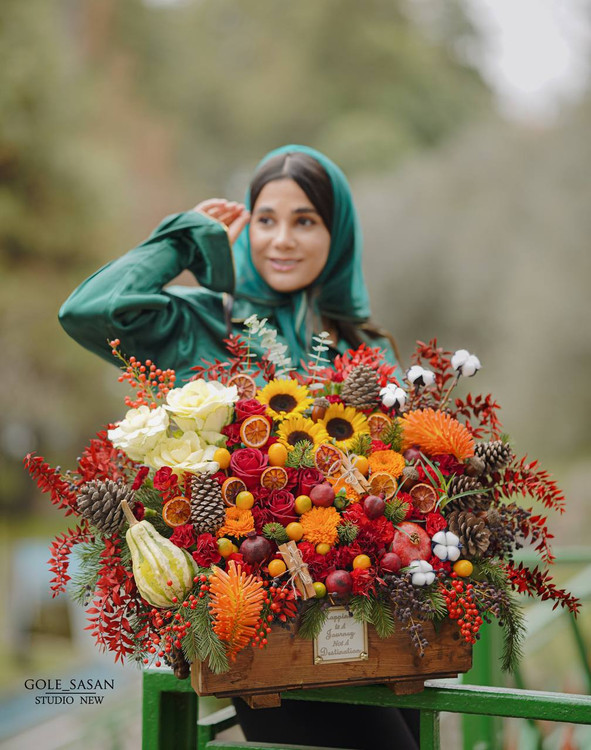 خرید باکس گل سویل - گل ساسان گلفروشی رشت