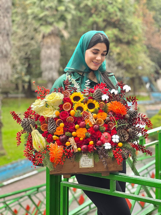 خرید باکس گل سویل - گل ساسان گلفروشی رشت