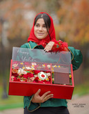 خرید باکس گل ساناز - گل ساسان گلفروشی رشت