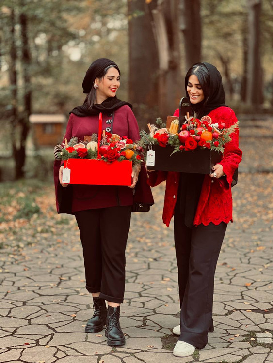 خرید باکس گل سارای - گل ساسان گلفروشی رشت