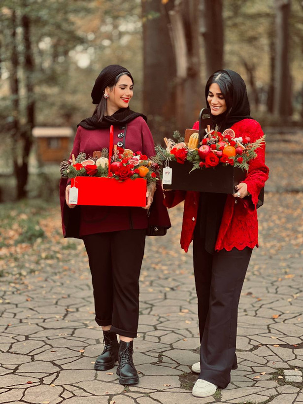 خرید باکس گل سارای - گل ساسان گلفروشی رشت