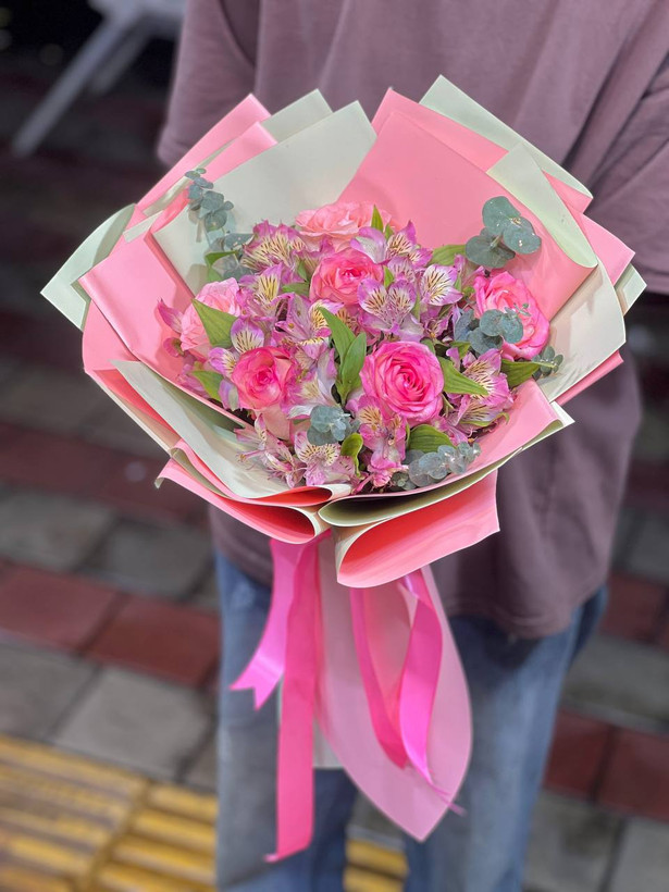 خرید دسته گل سویلای - گل ساسان گلفروشی رشت