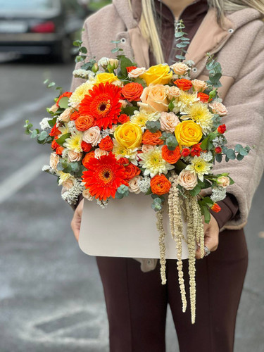 خرید باکس گل مهیاز - گل ساسان گلفروشی رشت