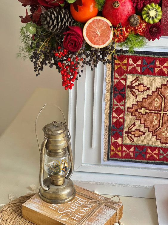 خرید باکس گل و کیک فرشینه - گل ساسان گلفروشی رشت