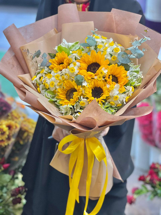 خرید دسته گل بارلی - گل ساسان گلفروشی رشت