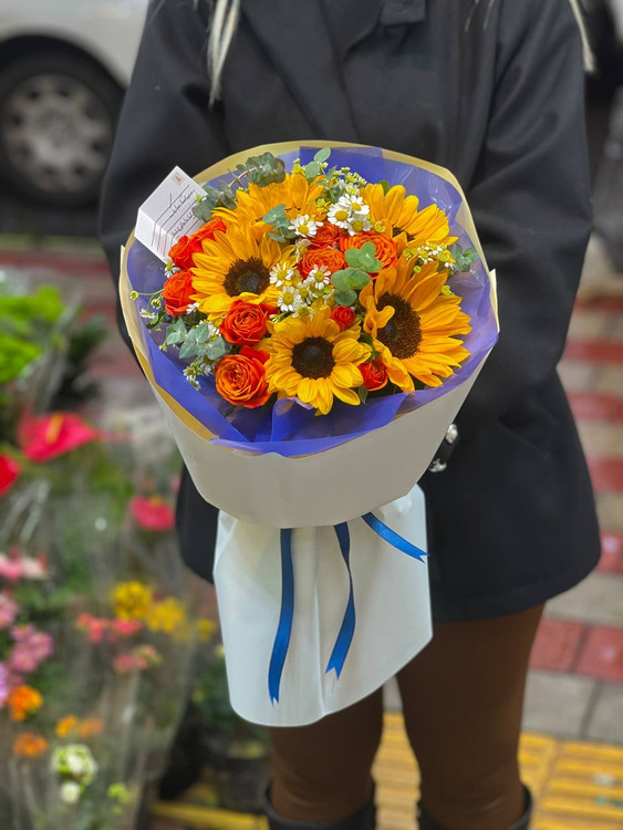 خرید دسته گل النور - گل ساسان گلفروشی رشت