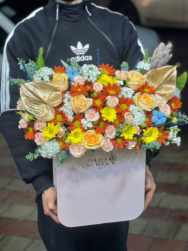 خرید باکس گل بل - گل ساسان گلفروشی رشت