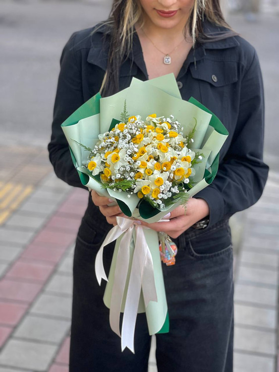 خرید دسته گل جورجیا - گل ساسان گلفروشی رشت