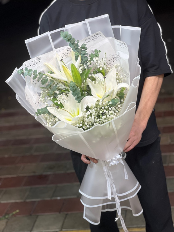 خرید دسته گل آبنوس - گل ساسان گلفروشی رشت