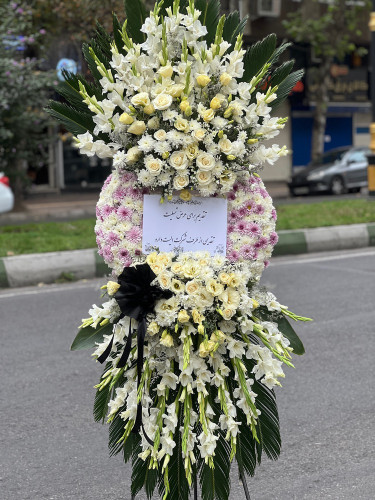 خرید تاج گل الیت - گل ساسان گلفروشی رشت