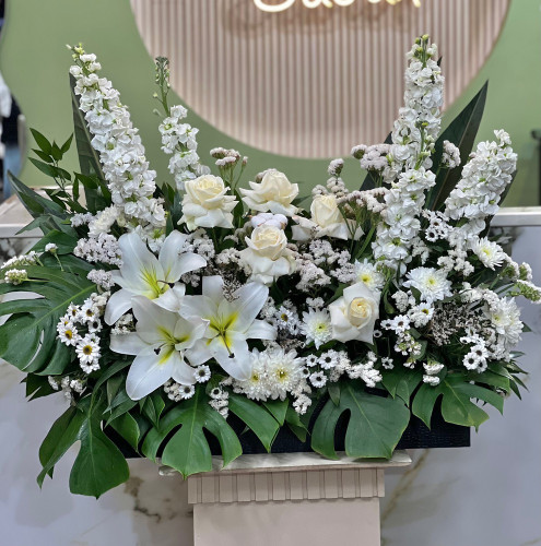 خرید سبد گل انجیری - گل ساسان گلفروشی رشت