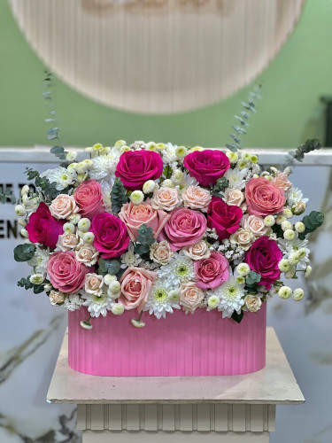 خرید باکس گل دلا - گل ساسان گلفروشی رشت