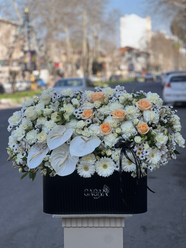 خرید باکس گل ماریا - گل ساسان گلفروشی رشت